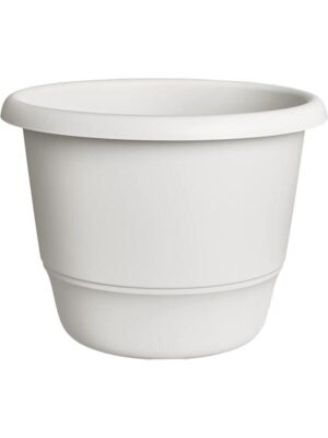 Кашпо Amiga round silky white D47 H35 см