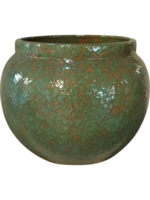 Кашпо Anogo pot reactive sage green D30 H26 см