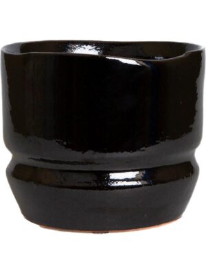 Кашпо Atom orchidpot black D14 H12 см
