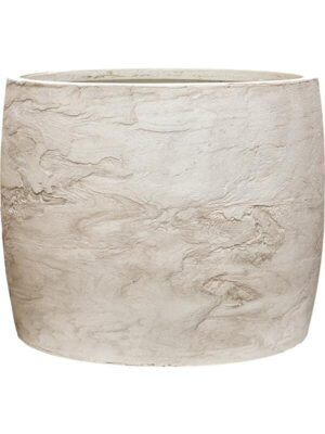 Кашпо Baq algar barrel white D60 H48 см