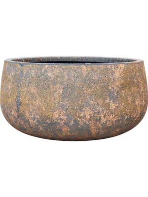 Кашпо Baq atlas bowl brown D75 H37 см