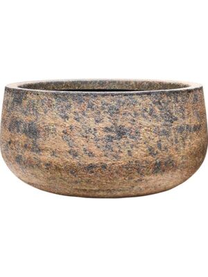 Кашпо Baq atlas bowl brown D50 H25 см