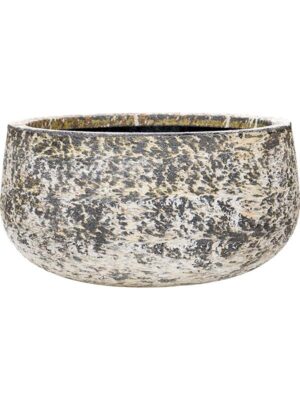 Кашпо Baq atlas bowl white D50 H25 см