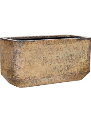 Кашпо Baq atlas rounded rectangle brown L80 W40 H40 см