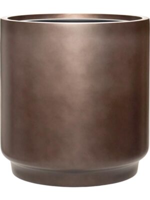 Кашпо Baq gradient cylinder matt coffee (с техническим горшком) D40 H40 см