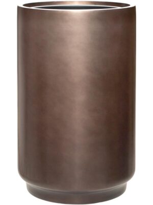 Кашпо Baq gradient cylinder matt coffee (с техническим горшком) D40 H60 см