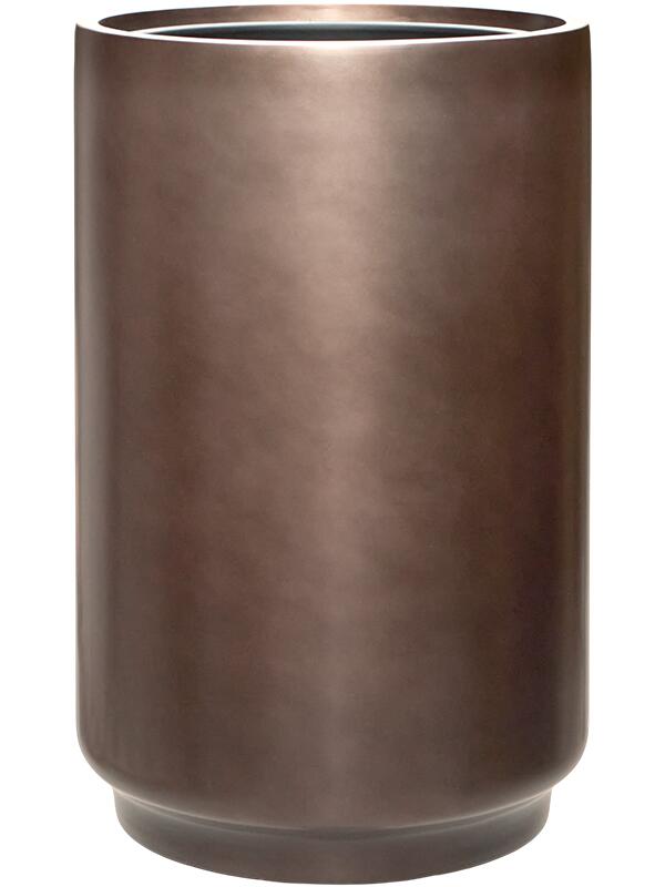 Кашпо Baq gradient cylinder matt coffee (с техническим горшком) D40 H60 см
