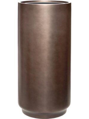 Кашпо Baq gradient cylinder matt coffee (с техническим горшком) D40 H80 см