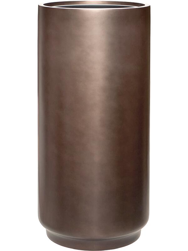Кашпо Baq gradient cylinder matt coffee (с техническим горшком) D40 H80 см