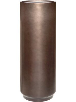 Кашпо Baq gradient cylinder matt coffee (с техническим горшком) D40 H100 см