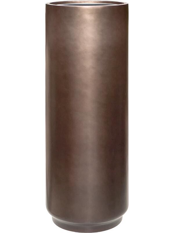 Кашпо Baq gradient cylinder matt coffee (с техническим горшком) D40 H100 см