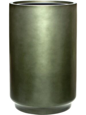 Кашпо Baq gradient cylinder matt forest green (met inzetbak) D40 H60 см