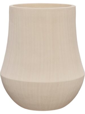 Кашпо Baq polystone coated plain darcy natural D47 H57 см