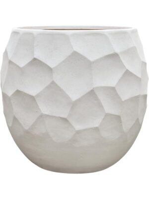 Кашпо Baq polystone nathan james balloon pueter white D80 H73 см