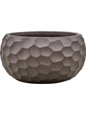 Кашпо Baq tortuga globe chocolate brown D42 H22 см