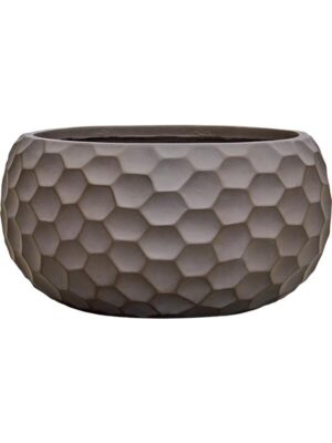 Кашпо Baq tortuga globe chocolate brown D54 H27 см