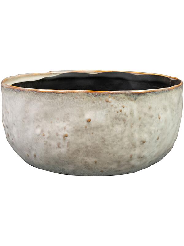 Кашпо Brian bowl ivory D21 H10 см