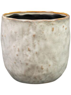 Кашпо Brian pot ivory D14 H13 см