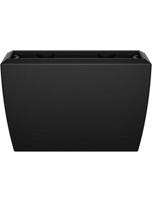 Кашпо Capi arc granite planter rectangle black L90 W35 H60 см