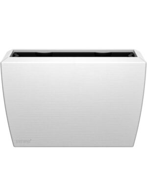 Кашпо Capi arc granite planter rectangle white L90 W35 H60 см