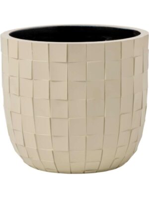 Кашпо Capi nature blocks planter ball beige D9 H8 см