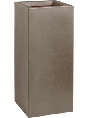 Кашпо Capi urban smooth nl planter rectangle warm taupe L36 W36 H79 см