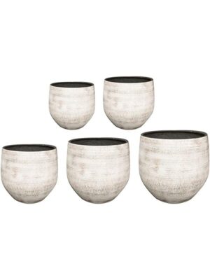 Кашпо Ciana pot concrete rust (набор 5 шт) D74 H66 см