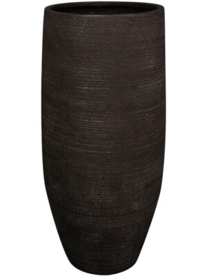 Кашпо Ciana vase black D42 H90 см