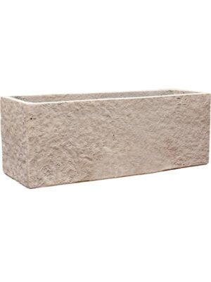 Кашпо Coast mountains rectangle planter khaki L55 W18 H20 см