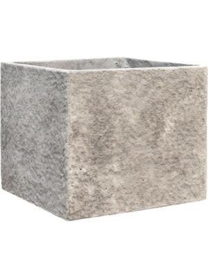 Кашпо Coast mountains square planter dusty grey L45 W45 H38 см