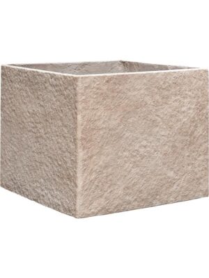 Кашпо Coast mountains square planter khaki L55 W55 H46 см