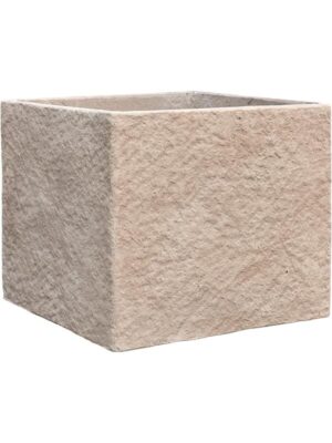 Кашпо Coast mountains square planter khaki L45 W45 H38 см