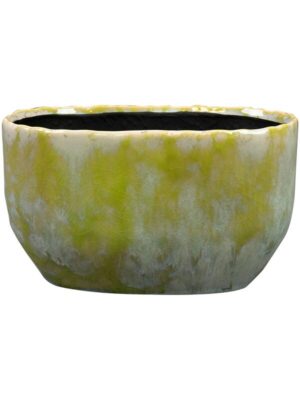 Кашпо Davide planter apple green L20 W12 H12 см