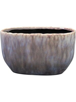 Кашпо Davide planter lavender L20 W12 H12 см
