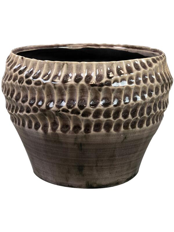 Кашпо Deb pot aubergine D20 H15 см