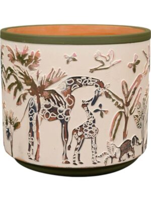 Кашпо Designed by lammie pot safari wildlife D13 H12 см