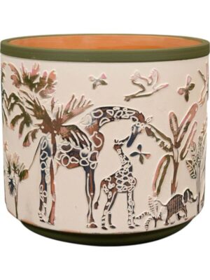 Кашпо Designed by lammie pot safari wildlife D16 H16 см