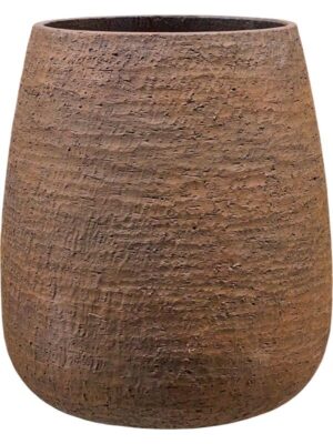 Кашпо Dolomites planter dark brown D53 H58 см