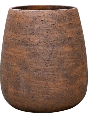 Кашпо Dolomites planter dark brown D46 H50 см
