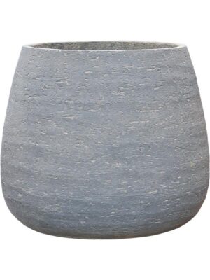 Кашпо Dolomites planter dark grey D46 H38 см