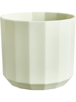 Кашпо Facet round tea green D19 H17 см