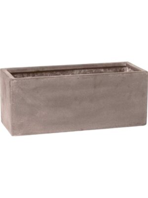 Кашпо Fiberstone balcony s, taupe L50 W20 H20 см
