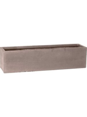 Кашпо Fiberstone balcony xl, taupe L80 W20 H20 см