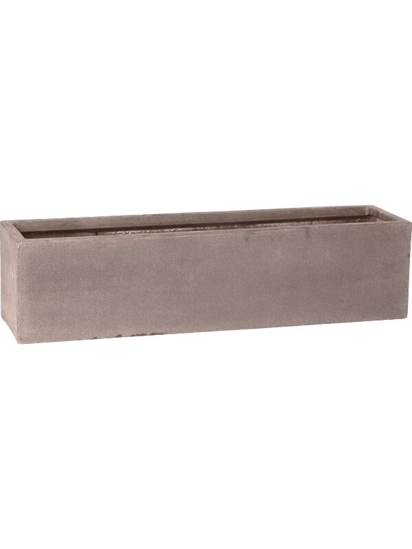Кашпо Fiberstone balcony xl, taupe L80 W20 H20 см
