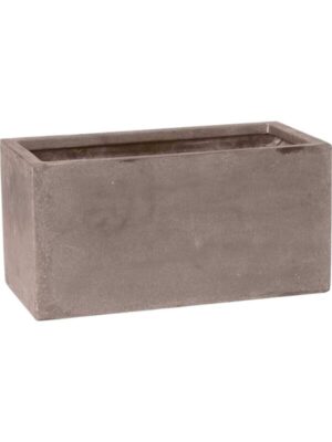 Кашпо Fiberstone balcony xs, taupe L40 W20 H20 см
