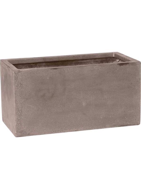 Кашпо Fiberstone balcony xs, taupe L40 W20 H20 см