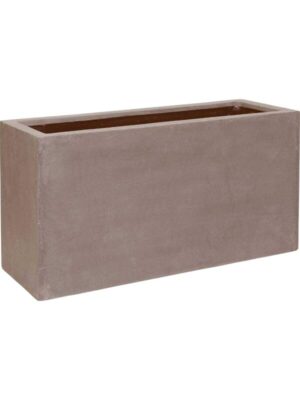 Кашпо Fiberstone jort m, taupe L100 W40 H50 см