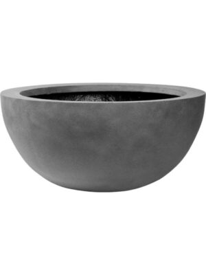 Кашпо Fiberstone vic bowl m grey D50 H23 см