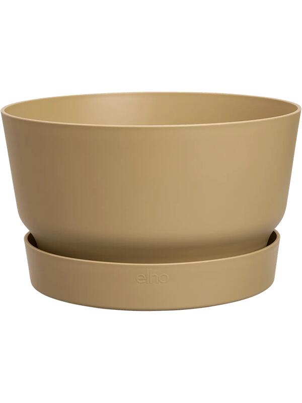 Кашпо Greenville bowl golden sand D33 H19 см