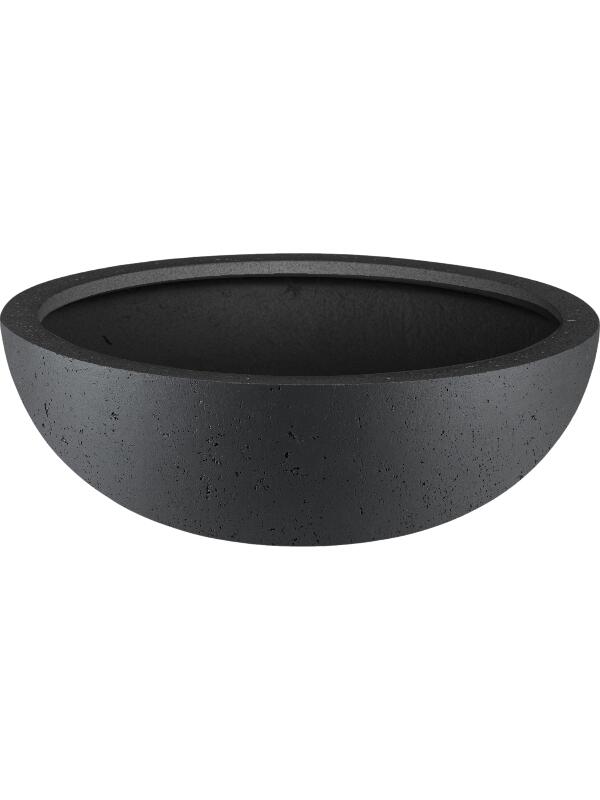 Кашпо Grigio bowl anthracite D50 H21 см